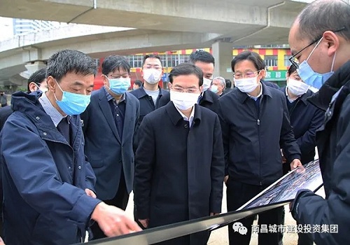 市委副書記、代市長黃喜忠調(diào)研我司重大重點項目